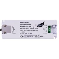 30w Indoor IP20 Constant Voltage LED Driver