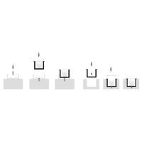 Micro Aluminium Recessed Profile