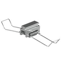 Deep Recessed Square Winged Aluminium Profile