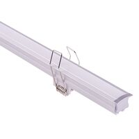 Deep Recessed Square Winged Aluminium Profile