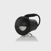 Ollo Black TRI Colour LED Step Light With Eyelid