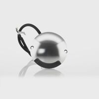 Dome Silver Aluminium LED One Way Deck Lights