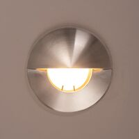 Ollo 316 Stainless Steel TRI Colour LED Step Light With Eyelid