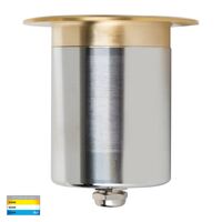 Ollo Brass TRI Colour LED Wall or Inground Light