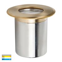 Ollo Brass TRI Colour LED Wall or Inground Light