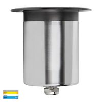 Ollo Graphite Coloured Brass TRI Colour LED Wall or Inground Light