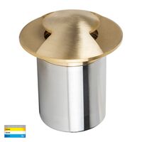 Viale Brass TRI Colour LED Double Driveway Light