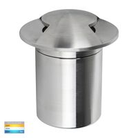 Viale 316 Stainless Steel TRI Colour LED Double Driveway Light