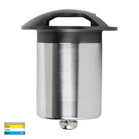 Viale Graphite Colourded Brass TRI Colour LED Triple Driveway Light