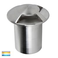 Viale 316 Stainless Steel TRI Colour LED Triple Driveway Light