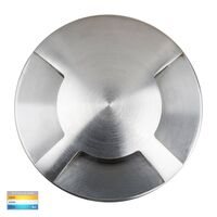 Viale 316 Stainless Steel TRI Colour LED Triple Driveway Light