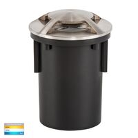 Viale 316 Stainless Steel TRI Colour LED Four Way Driveway Light