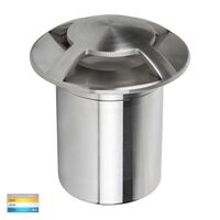 Viale 316 Stainless Steel TRI Colour LED Four Way Driveway Light