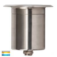 Viale 316 Stainless Steel TRI Colour LED Driveway Light with Grill