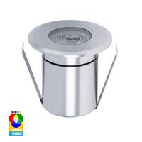 Elite RGBCW Silver Aluminium LED Deck or inground lights