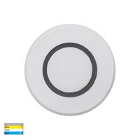 Brillo White Aluminium LED Wall or Inground Light