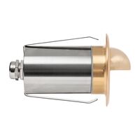 Lokk Brass LED Wall Light with Eyelid