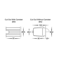 Lokk Copper LED Wall Light with Eyelid