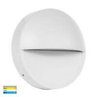 Veko White Step Lights with Eyelid