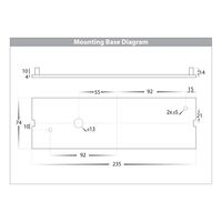Taso 10w White TRI Colour LED Step Light