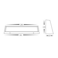 Shim Black LED Step Lights