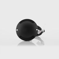 Dome Black Aluminium Two Way LED Deck Lights
