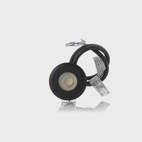 Mini Ollo Black LED Step or Inground Light