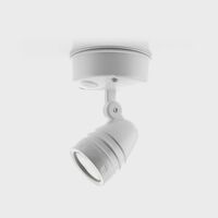 Focus Polycarbonate White Single Adjustable Spot Light With Sensor