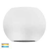 Cara White Up & Down Wall Light