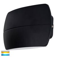 Cara Black Up & Down LED Wall Light