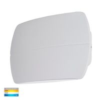Cara White Up & Down LED Wall Light
