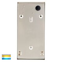 Taper 316 Stainless Steel TRI Colour LED Wedge Wall Light