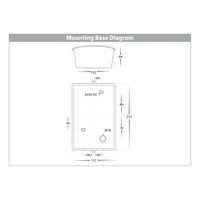 Mask 316 Stainless Steel LED Wall Light