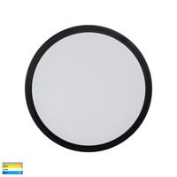 Liptor Black 30w Ceiling Mounted LED Oyster