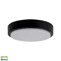 Liptor Black 30w Ceiling Mounted LED Oyster