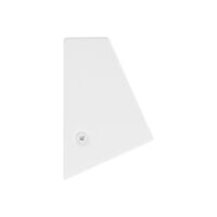 Taper White Wedge Step Light