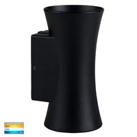 Savannah Black Up & Down LED Wall Light