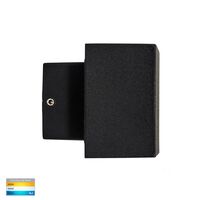 Blokk Black Up & Down LED Wall Light