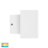 Blokk White Up & Down LED Wall Light