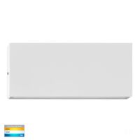 Essil White Fixed Down LED Wall Light