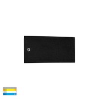 Siena Black LED Uplighter Wall Light