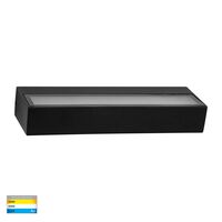 Siena Black LED Uplighter Wall Light