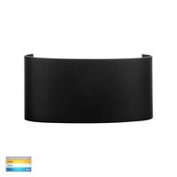 Maro Black Up & Down TRI Colour LED Wall Light
