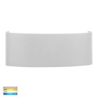 Maro White Up & Down TRI Colour LED Wall Light