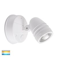 Focus Polycarbonate White Single Adjustable Spot Light