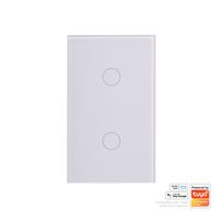 Wifi Two Gang White Wall Switch