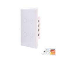 Wifi Four Gang White Wall Switch