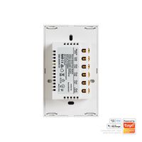 White Wifi Fan with Light Controller
