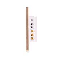 Wifi Single Gang White with Gold Trim Wall Switch