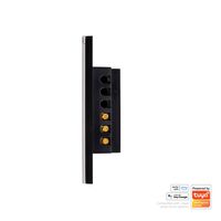 Wifi Single Gang Black Dimmer Wall Switch